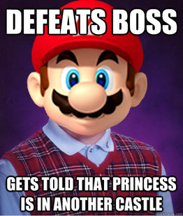 Bad Luck Mario