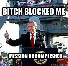 Bush MISSION ACCOMPLISHED