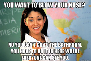 Unhelpful High School Teacher