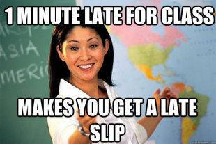 Unhelpful High School Teacher