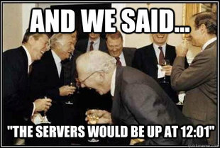 And then they said