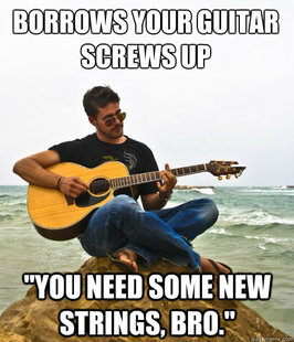 Douchebag Guitarist