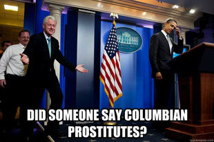 Inappropriate Timing Bill Clinton