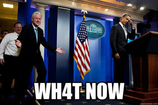 Inappropriate Timing Bill Clinton