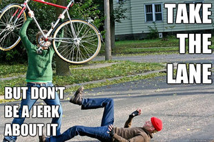 Angry Bicycle Safety Advocate