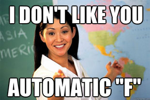 Unhelpful High School Teacher