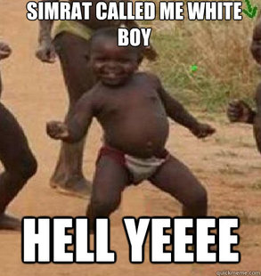 dancing african baby