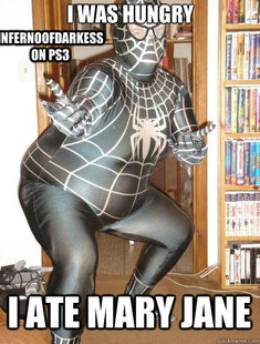 Black Fat Spiderman