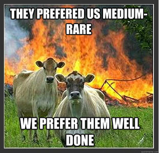 Evil cows