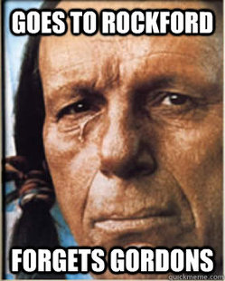 Sad Native American