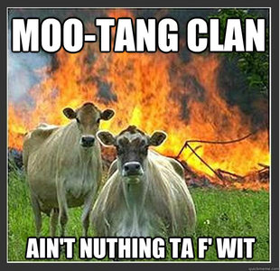 Evil cows