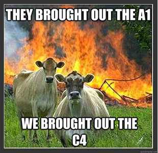 Evil cows