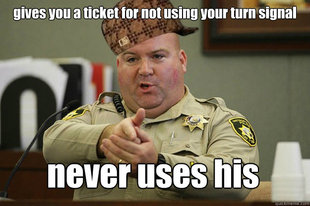 Good guy scumbag cop