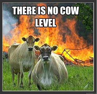 Evil cows