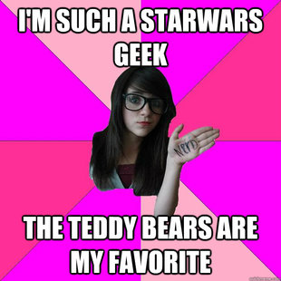 Idiot Nerd Girl