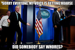 Inappropriate Timing Bill Clinton