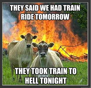 Evil cows