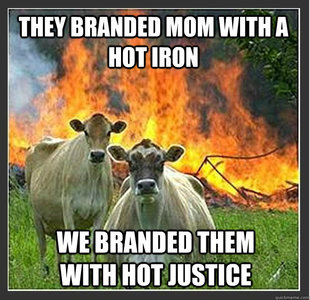 Evil cows