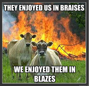 Evil cows