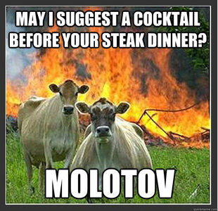 Evil cows