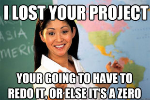 Unhelpful High School Teacher