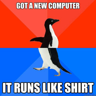 Socially Awesome Awkward Penguin