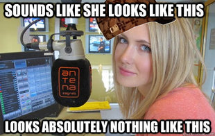 Scumbag radio dj girl
