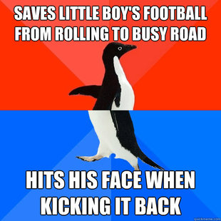 Socially Awesome Awkward Penguin