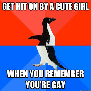 Socially Awesome Awkward Penguin
