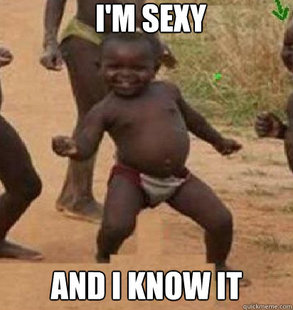 dancing african baby