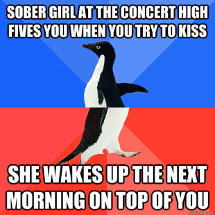 Socially Awkward Awesome Penguin