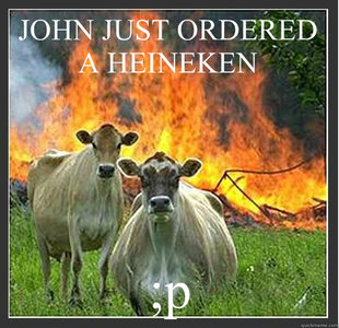 Evil cows