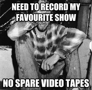 First world 90s problems