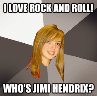 Musically Oblivious 8th Grader