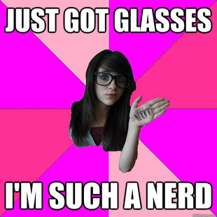 Idiot Nerd Girl