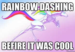 robot unicorn meme