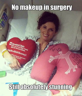 Ridiculously Photogenic Surgery Girl