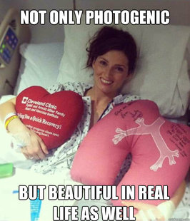 Ridiculously Photogenic Surgery Girl
