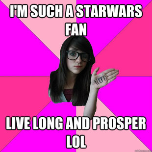 Idiot Nerd Girl