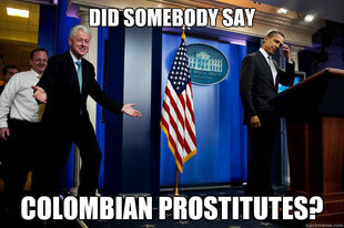 Inappropriate Timing Bill Clinton