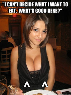 Eye contact