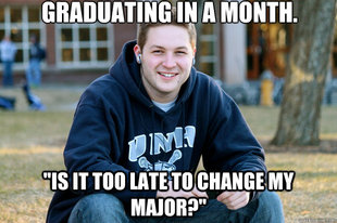 Mature College Senior