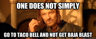 One Does Not Simply