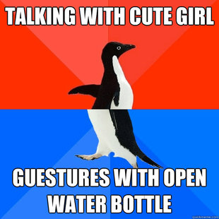 Socially Awesome Awkward Penguin