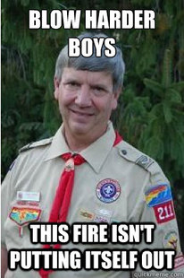 Harmless Scout Leader