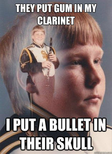 PTSD Clarinet Boy