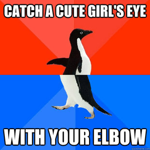 Socially Awesome Awkward Penguin