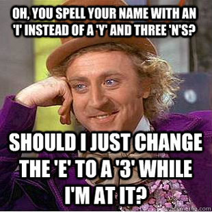 Condescending Wonka