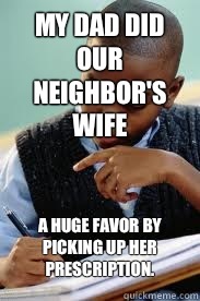 Succesful Black Mans son