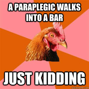 Anti-Joke Chicken